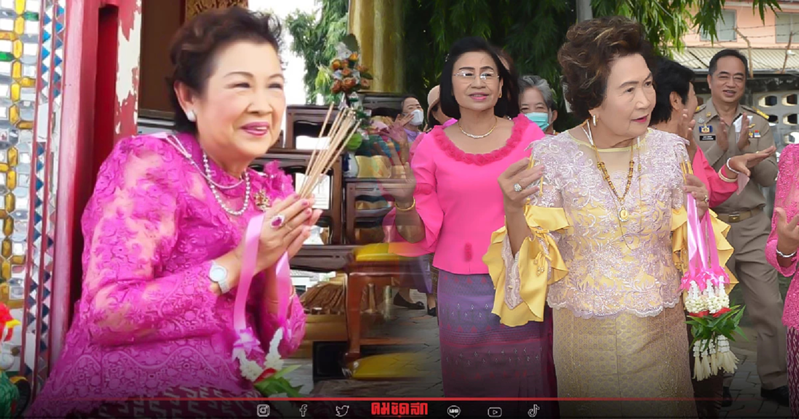 "เเม่ชัยวุฒิ" เล่นใหญ่ "รำแก้บน" ให้ "ลุงตู่" 3 รอบ หลัง "รอด 8 ปี"