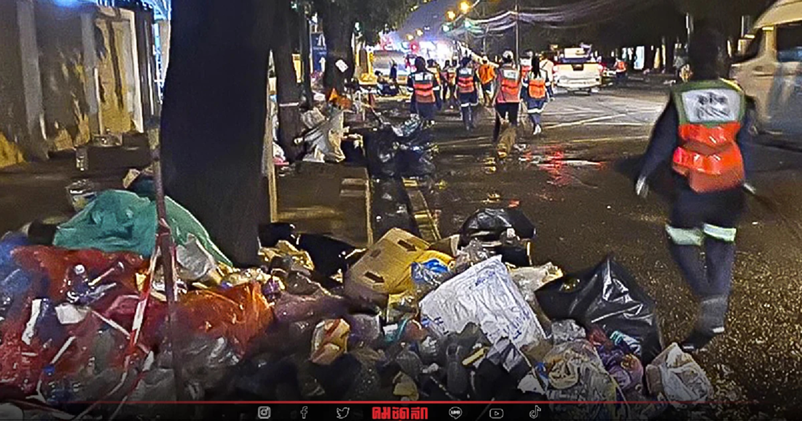 สะท้อน “ชีวิตบนความเสี่ยง” พนักงานกวาดถนน กทม. ใครบ้างที่จะรู้เรื่องแบบนี้