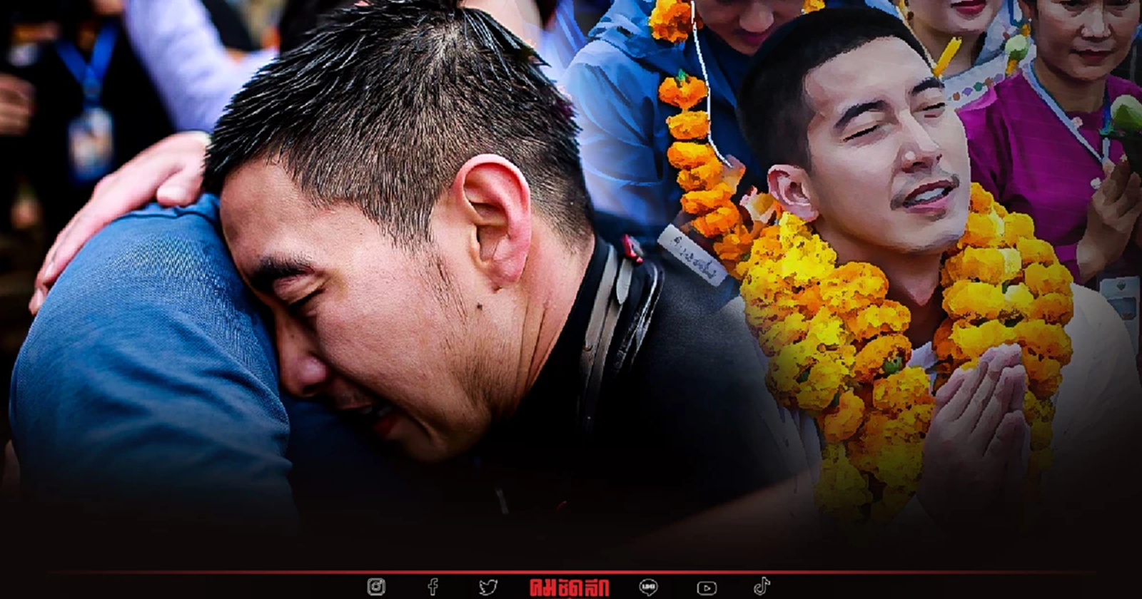 ลาวยกย่อง "โตโน่" ผู้สร้างประวัติศาสตร์ ลอยน้ำข้ามโขง