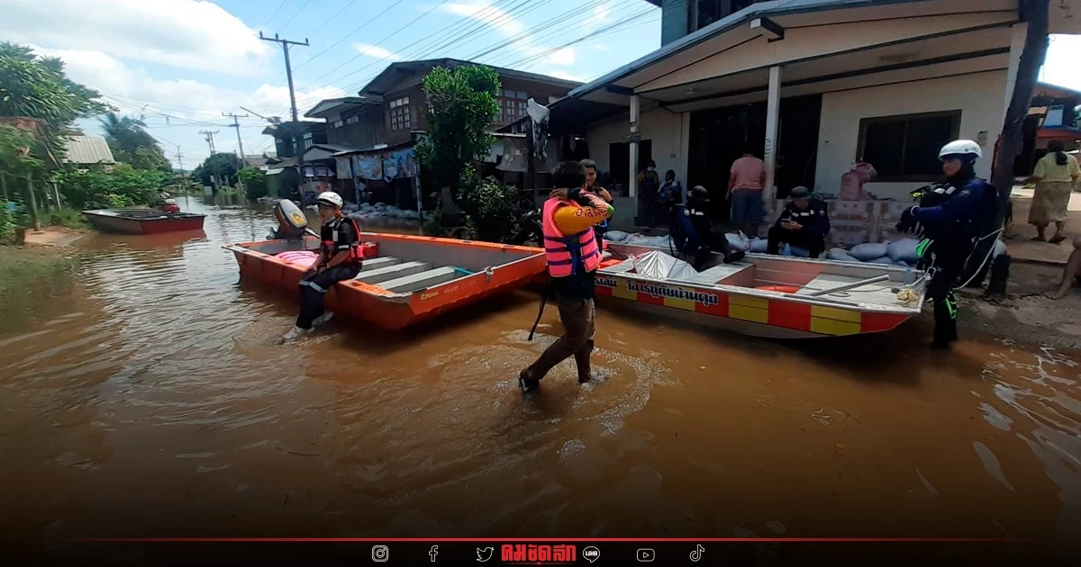 "ปภ." อัปเดต น้ำท่วมใน 33 จังหวัด เร่งช่วย - ดูแล ผู้ประสบภัย