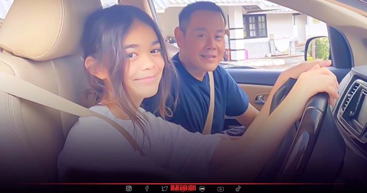 เป็นสาวแล้ว "น้องลียา" เป๊ก พาหัดขับรถ ยังจำวันให้ลูกนั่งตักสอนขับรถ