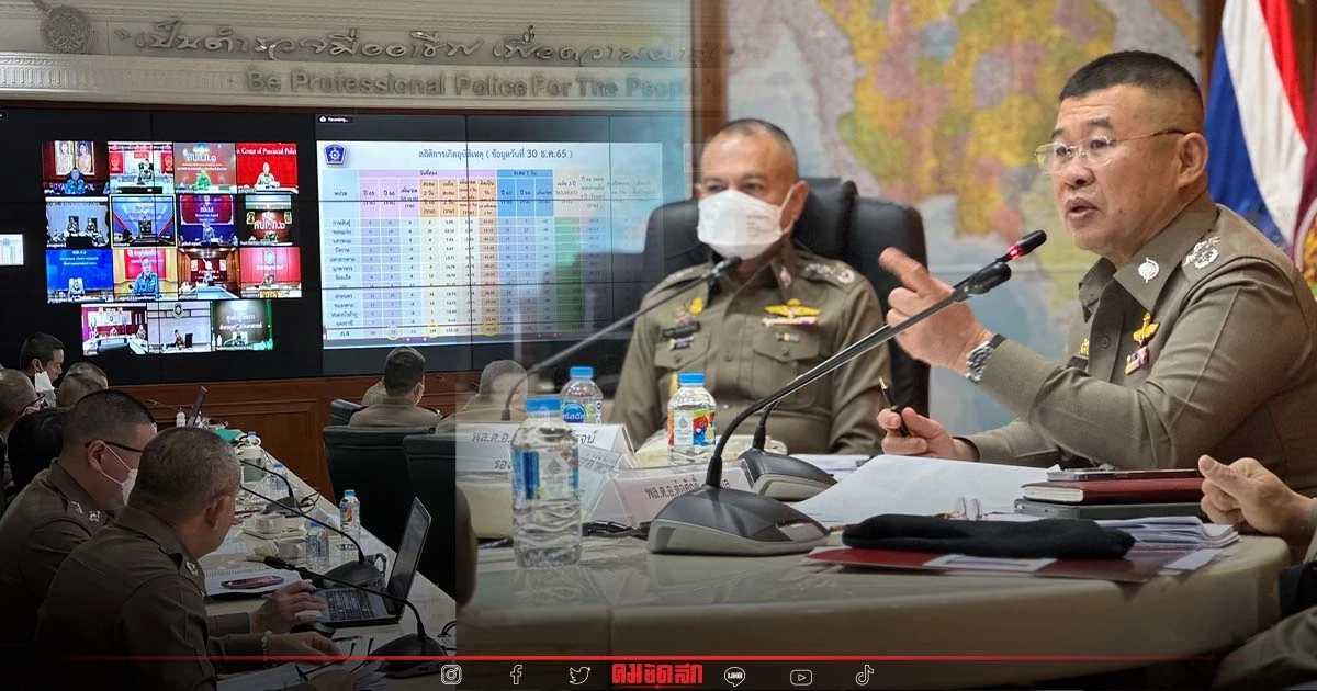 "ปีใหม่ 2566" ผบ.ตร. กำชับ ตร. กวดขันวินัยจราจร-ลดการสูญเสีย มอบความสุข "ปีใหม่ 2566" ผบ.ตร. กำชับ ตร. กวดขันวินัยจราจร-ลดการสูญเสีย มอบความสุข