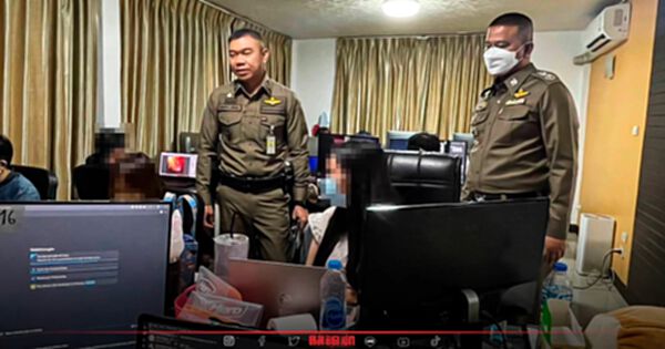 "ตำรวจ" ชุดPCT บุกค้น 8 จุด ทลายเครือข่ายเว็บพนัน เงินหมุนเวียนพันล้านบาท