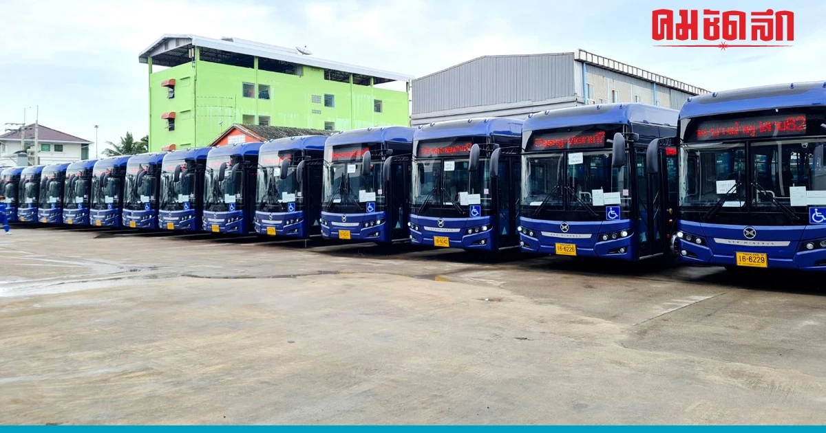 'รถเมล์ไฟฟ้า' ตัวช่วยอากาศบริสุทธิ์ 100% เทียบชัดๆ สัดส่วนปล่อยคาร์บอน 'รถเมล์ไฟฟ้า' ตัวช่วยอากาศบริสุทธิ์ 100% เทียบชัดๆ สัดส่วนปล่อยคาร์บอน