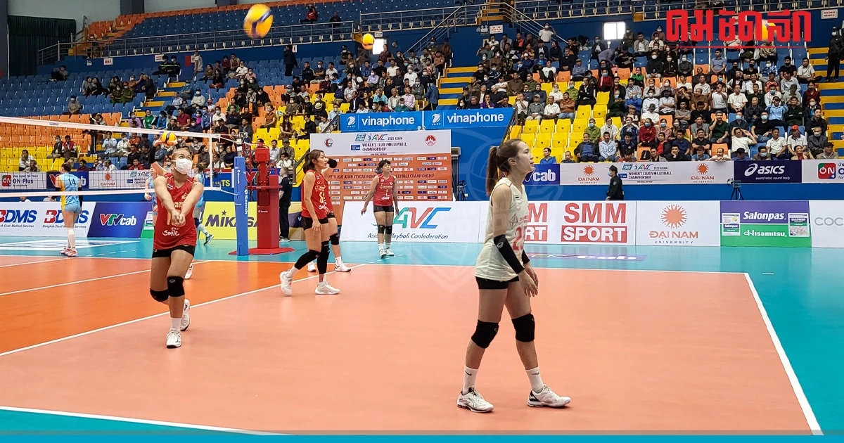 'ไดมอนด์ฟู้ด' คืนฟอร์มเชือด ฮ่องกง ศึก วอลเลย์บอลสโมสรหญิง ชิงแชมป์เอเชีย