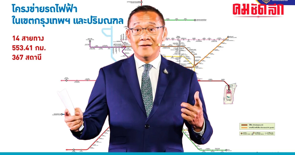 พัฒนา 'ขนส่งสาธารณะ' อีก 10 ปีเดินจากบ้านถึงสถานี รถไฟฟ้า แค่ 500 เมตร พัฒนา 'ขนส่งสาธารณะ' อีก 10 ปีเดินจากบ้านถึงสถานี รถไฟฟ้า แค่ 500 เมตร