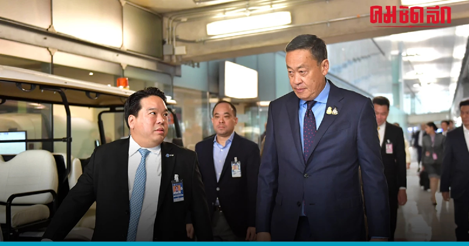 นายกฯเศรษฐา  ออกอาการ สื่อถามตั้ง ทักษิณ ที่ปรึกษานายกรัฐมนตรี