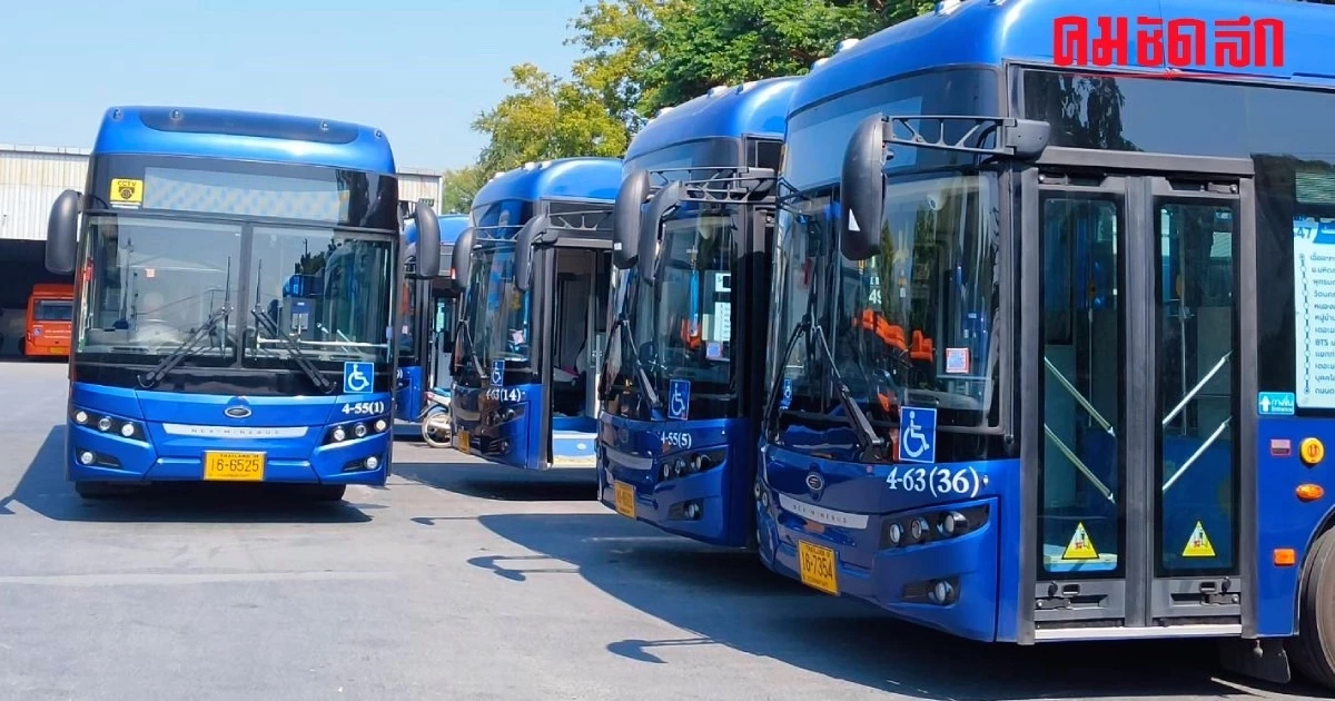 ประกาศใช้ 'รถเมล์ไฟฟ้า' ทั้งหมด ไทยสมายล์ กรุ๊ป ยกเลิกใช้รถเมล์ NGV ใน ม.ค. นี้ ประกาศใช้ 'รถเมล์ไฟฟ้า' ทั้งหมด ไทยสมายล์ กรุ๊ป ยกเลิกใช้รถเมล์ NGV ใน ม.ค. นี้