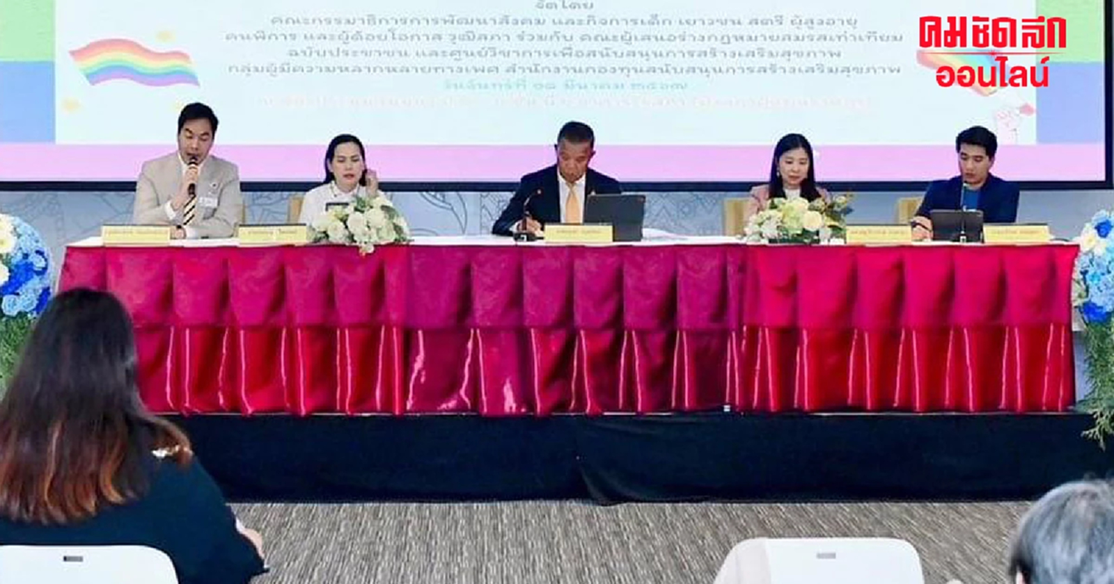 กมธ.พัฒนาสังคมฯ - ผู้ร่าง 'สมรสเท่าเทียม' หนุนเข้าสภาวาระ 2 ก่อนปิดประชุม