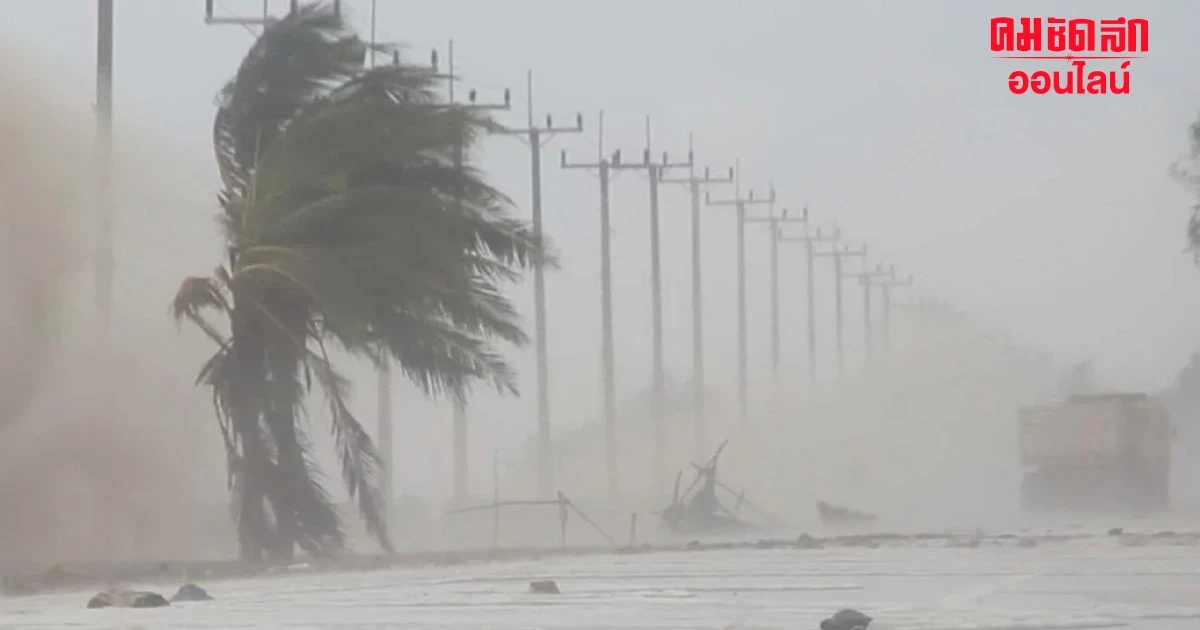 'สภาพอากาศวันนี้' ไทยเจอฝนถล่ม พายุฤดูร้อนเข้า เช็กเลยภาคไหนโดนหนัก 'สภาพอากาศวันนี้' ไทยเจอฝนถล่ม พายุฤดูร้อนเข้า เช็กเลยภาคไหนโดนหนัก