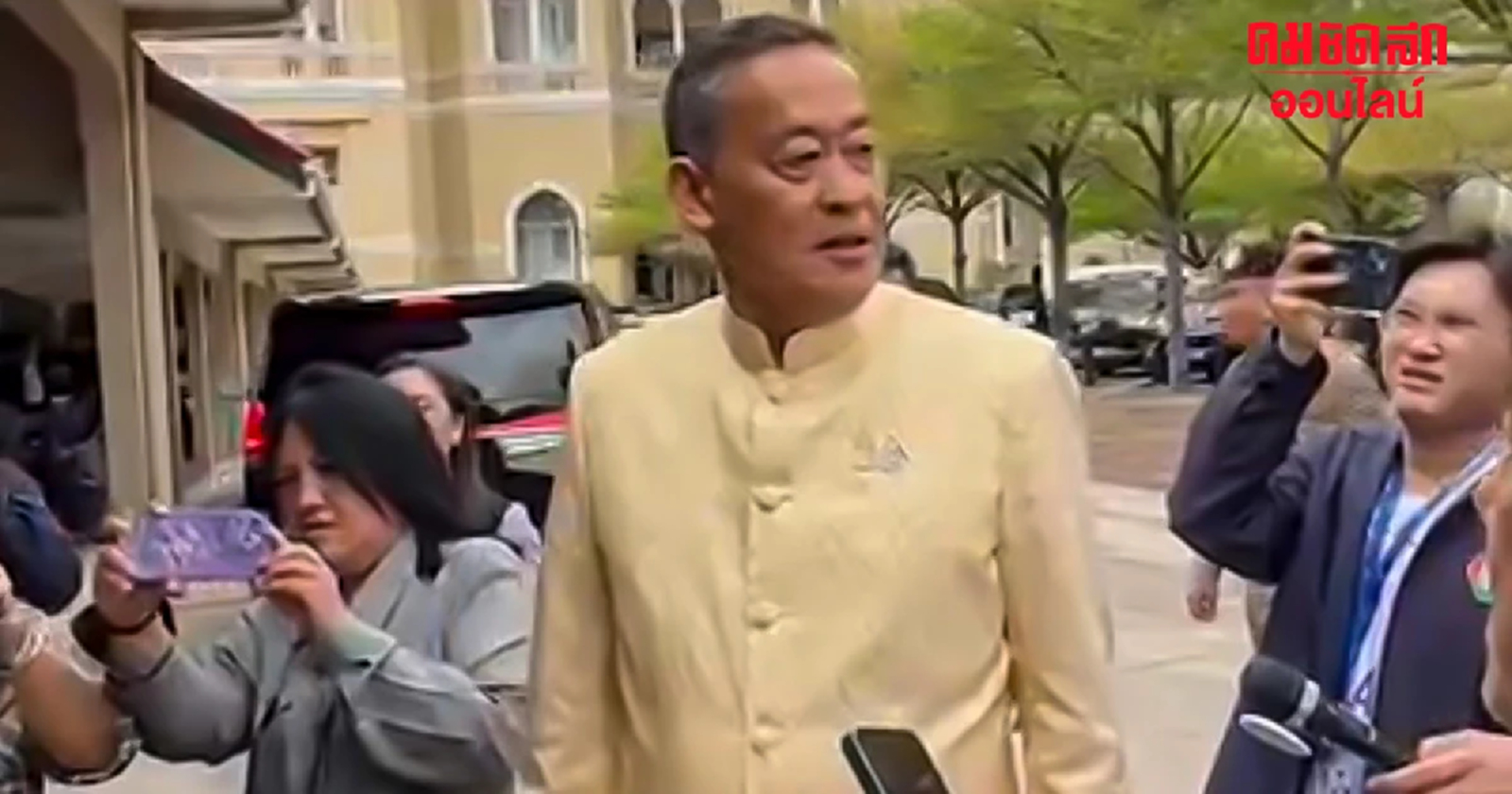 ‘เศรษฐา’ ของขึ้น สื่อจี้ถามที่มาเงินดิจิทัล