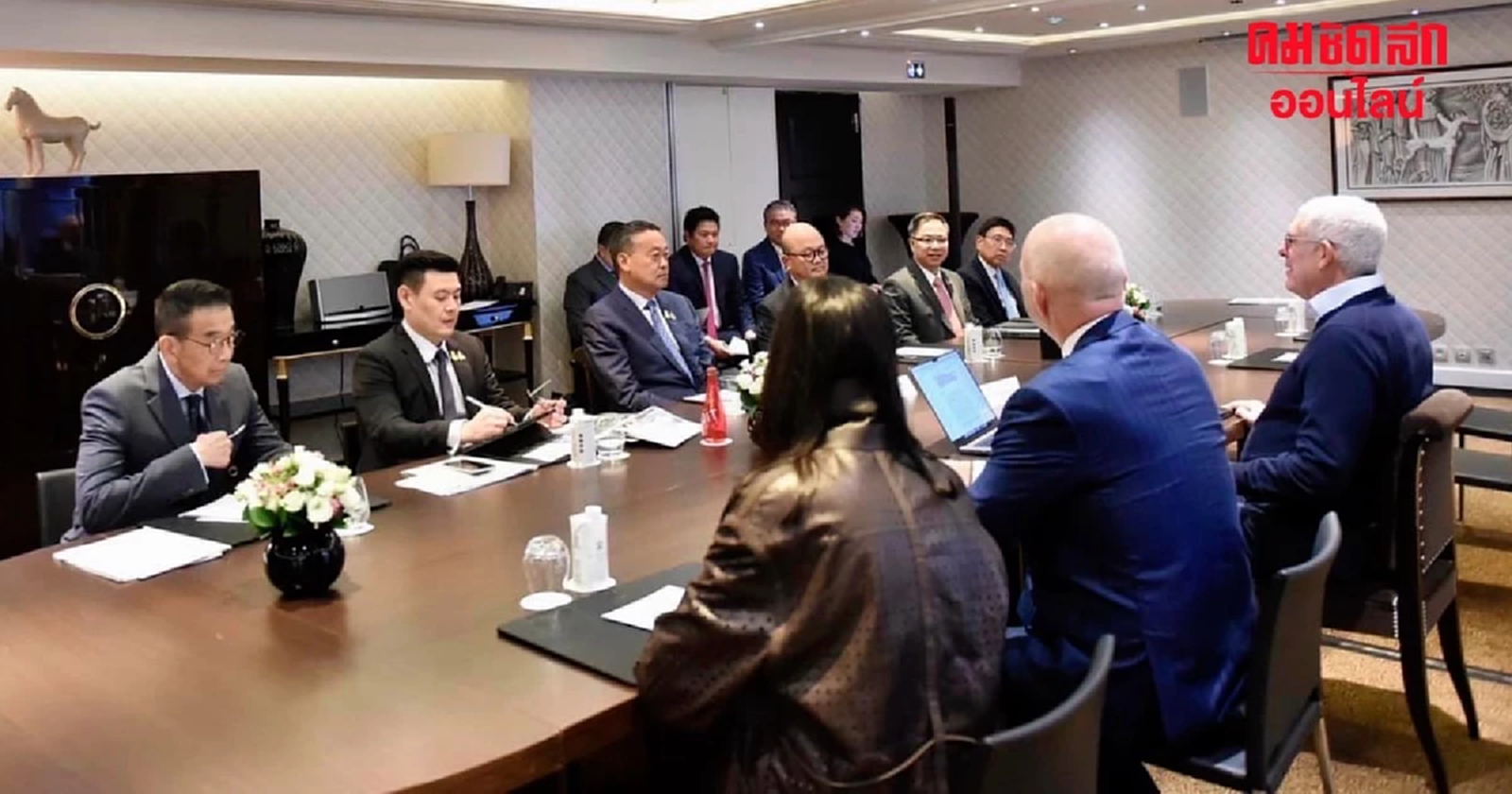 ‘นายกฯ’ พบ 11 บริษัทชั้นนำฝรั่งเศส ลดอุปสรรคธุรกิจ เดินหน้าความยั่งยืน