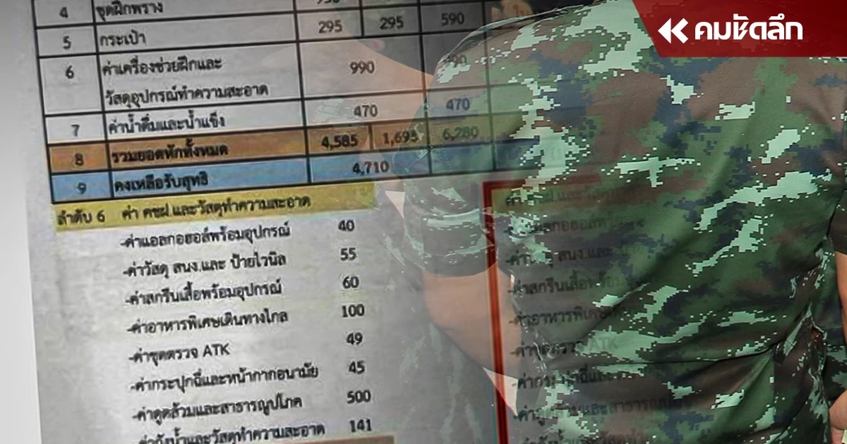 แม่ทัพ 2 สั่งเด้ง "ผู้พัน" เซ่น เก็บ ค่าดูดส้วม ทหารเกณฑ์ 500 บาท ยันตัดออกแล้ว แม่ทัพ 2 สั่งเด้ง "ผู้พัน" เซ่น เก็บ ค่าดูดส้วม ทหารเกณฑ์ 500 บาท ยันตัดออกแล้ว