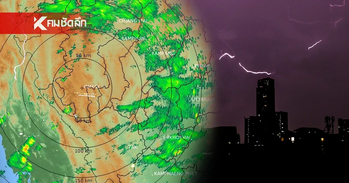 "สภาพอากาศ" เหนือ - อีสาน เสี่ยงหนัก ฝนตกหนักมาก เช็ก 36 จังหวัด ฝนถล่ม วันนี้