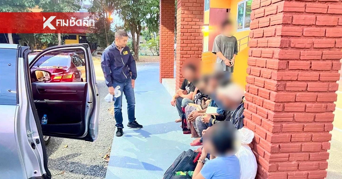 จับ! กระบะซิ่ง รับจ้าง ขนแรงงานต่างด้าว