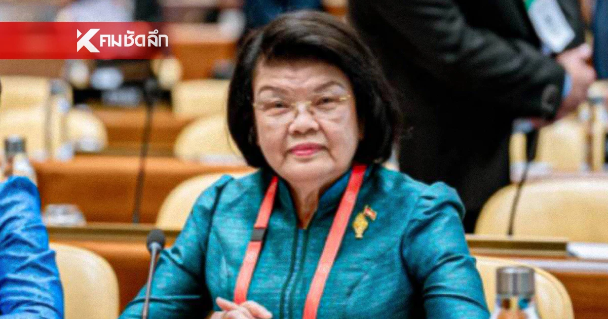 บีบน้ำตา ประธานสภากัมพูชา อ้างทหารไทยใช้อาวุธรุนแรงโจมตี