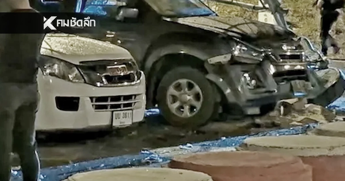 บิ้มใต้! คนร้ายลอบวางระเบิดข้างป้อมตำรวจ จ.ปัตตานี จนท. เจ็บ 1 นาย