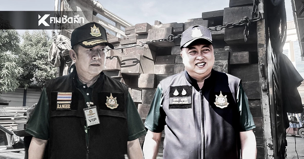 ชุดเฉพาะกิจ ปราบแก๊งขนไม้สักเถื่อน 3,200 แผ่น เตรียมส่งออกนอก