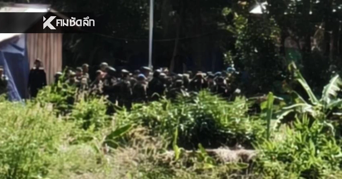 โป๊ะแตก ทหารเขมรตีเนียนปลอมเป็นคณะ AOT แอบจุดประทัดหวังโยนความผิดทหารไทย โป๊ะแตก ทหารเขมรตีเนียนปลอมเป็นคณะ AOT แอบจุดประทัดหวังโยนความผิดทหารไทย