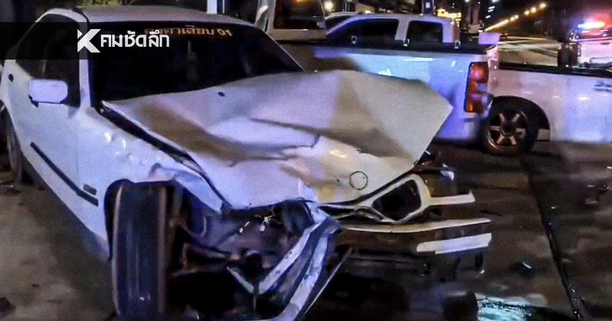 งามหน้า! "เจ้าอาวาส" วัดดังเมืองคอน ซิ่งเก๋งชนรถชาวบ้านพังยับ