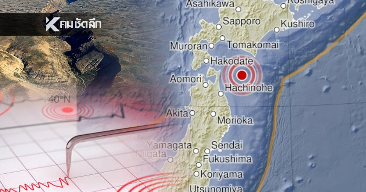 "แผ่นดินไหว" 26 ธ.ค. 68  "ไทยพบศูนย์กลาง สั่นแล้ว 2 ครั้ง" สถานการณ์โลกเขย่าไม่หยุด