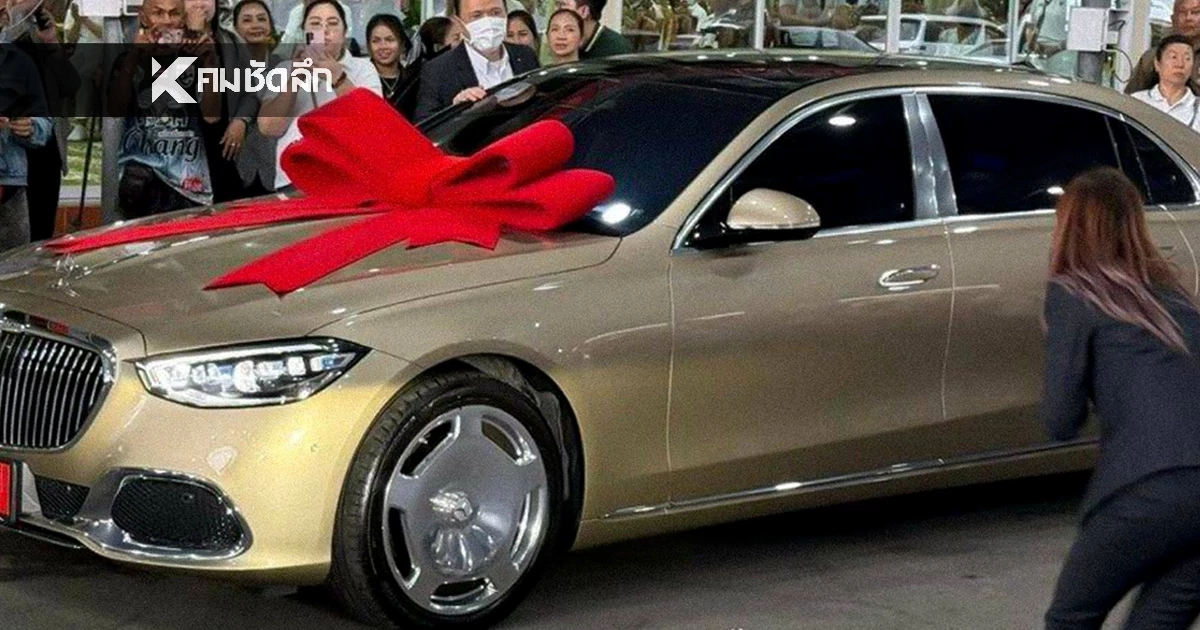 คอหวยส่องเลขทะเบียนรถหรูคันใหม่ “หลวงปู่ศิลา” มูลค่ากว่า 12 ล้าน