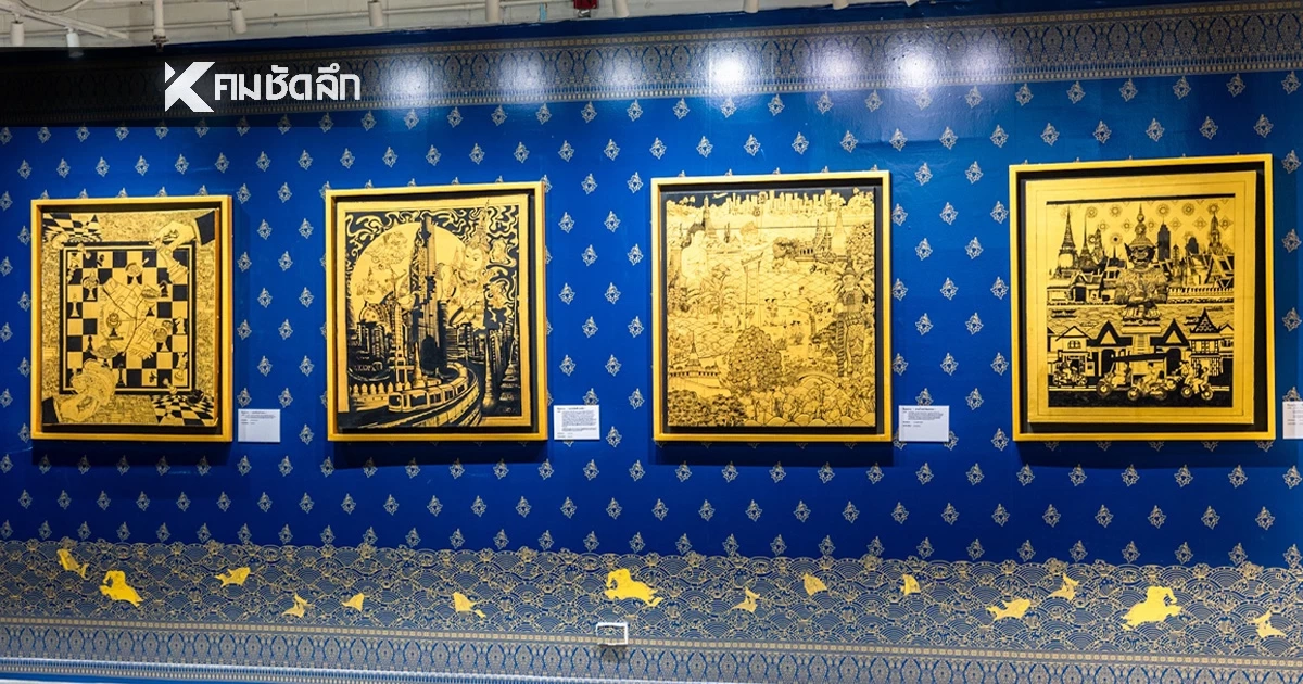 BMN เชิญชวนชื่นชมภาพวาดลายรดน้ำจากฝีมือเยาวชนไทย ณ MRT พหลโยธิน