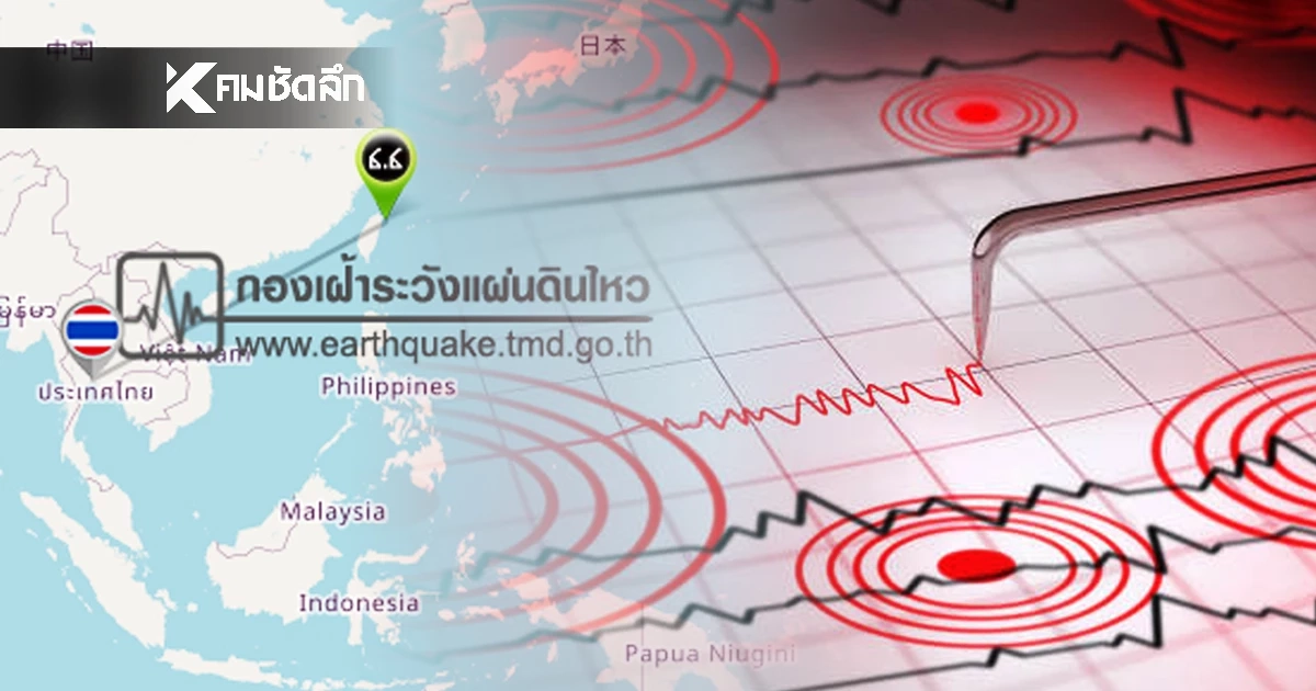 "แผ่นดินไหว" 28 ธ.ค. 68 "ไทยใกล้ศูนย์กลาง" สถานการณ์โลกเขย่าไม่หยุด