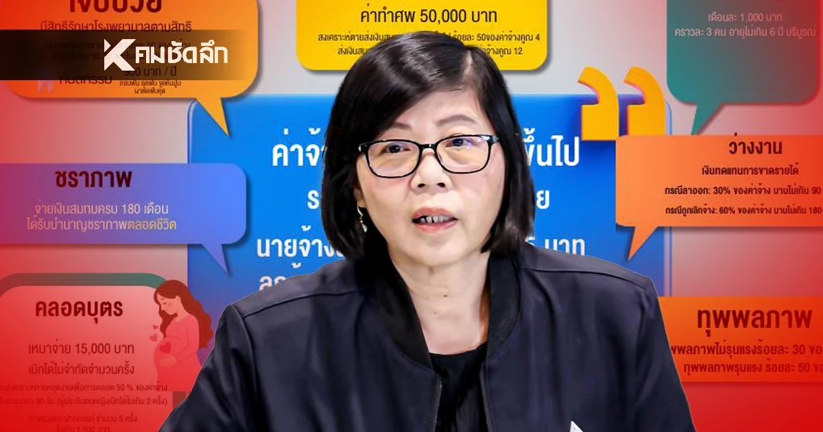 ประกันสังคม แจง ส่งเงินสมทบ 875 บาท ผู้ประกันตนได้สิทธิอะไรบ้าง?