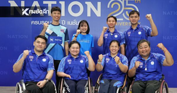 พนักงานในเครือบริษัท เนชั่น กรุ๊ป คว้าเหรียญอาเซียนพาราเกมส์