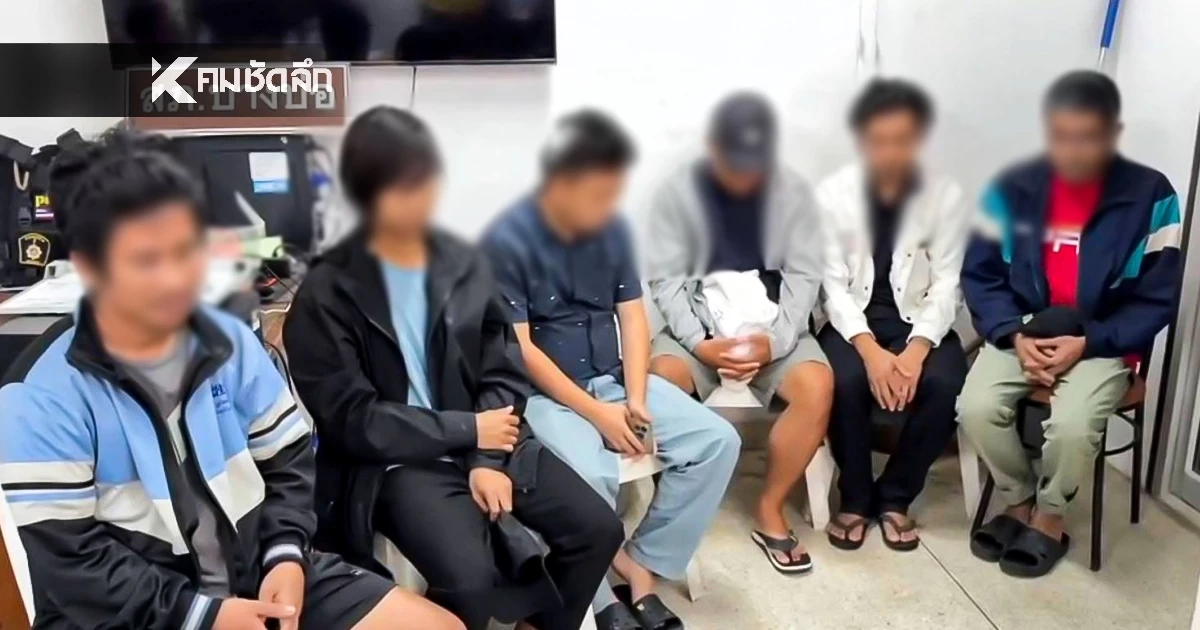 แก๊งพม่ามือ มอบตัวแล้ว ไหว้สวยขอโทษไรเดอร์ หลังยกพวกรุมฟาดรถพังยับ