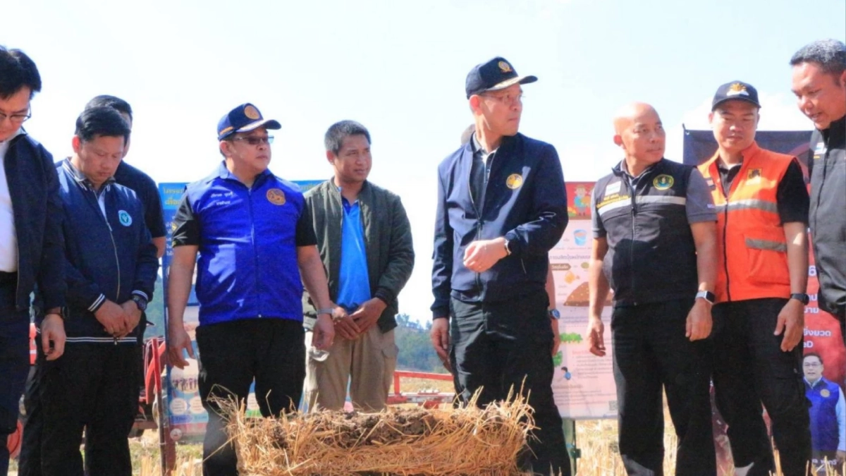 เกษตรฯ ตั้ง 30 จุด เพิ่มมูลค่าวัสดุเหลือใช้ทางการเกษตร ลดเผาเพิ่มเงิน !