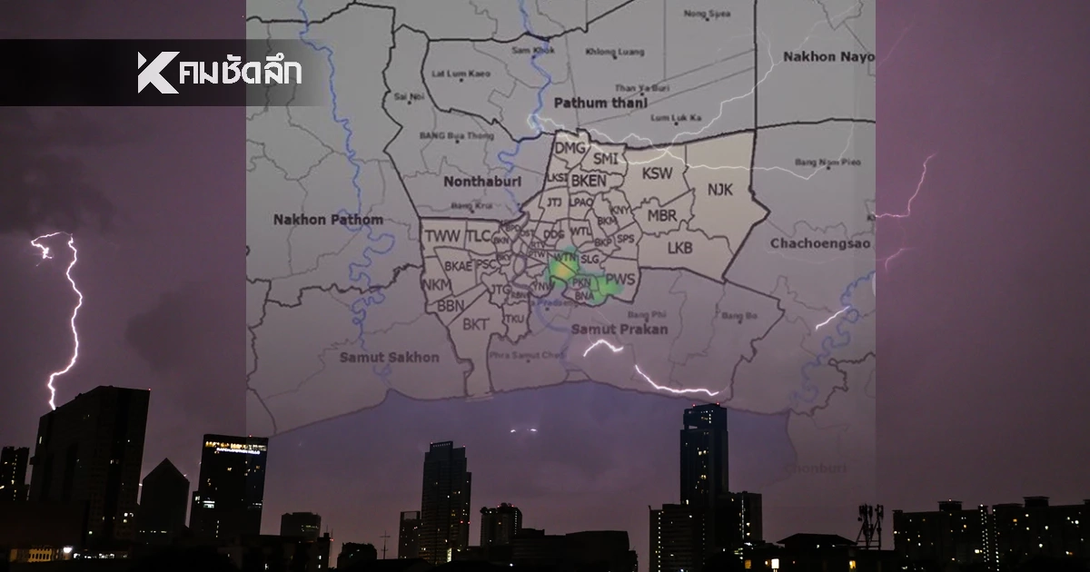 สภาพอากาศวันนี้ 17 ม.ค. 69 เปิดพิกัด "กรุงเทพฯ" ฝนตกหนักบางแห่ง