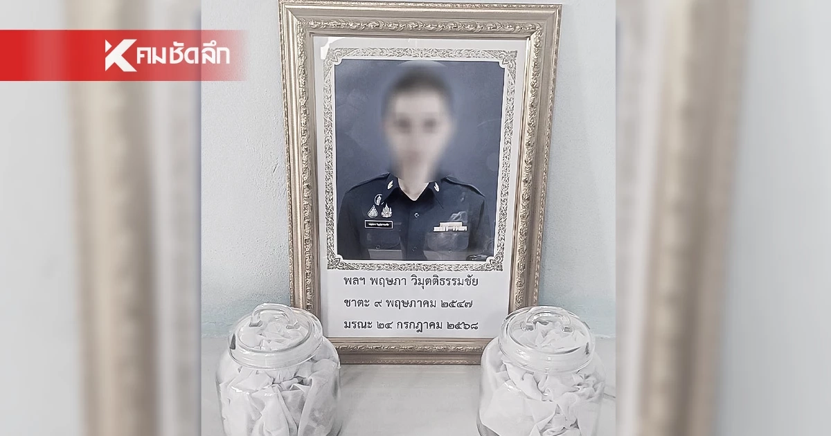 ทอ. เปิดข้อเท็จจริง "พลทหาร" เสียชีวิต จากภาวะสมองตายจากฝีในสมอง