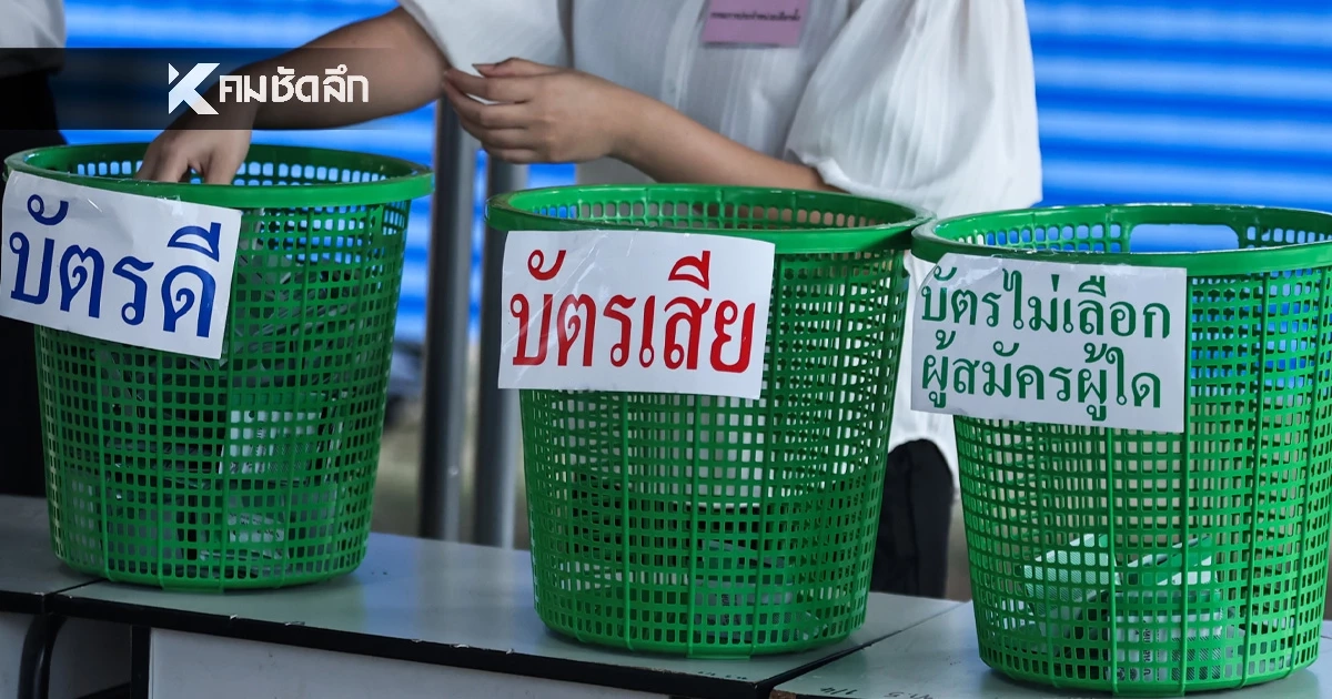 เช็กขั้นตอนหลังปิดหีบเลือกตั้ง-ออกเสียงประชามติ เริ่มแสดงผลคะแนน กี่โมง?