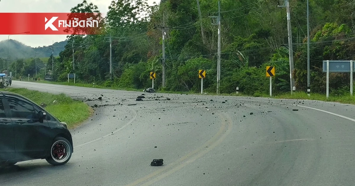 บึ้มยะลา ครูฝึกสอนสาว ขี่ จยย. ผ่านพอดี ถูกสะเก็ดระเบิดเจ็บ