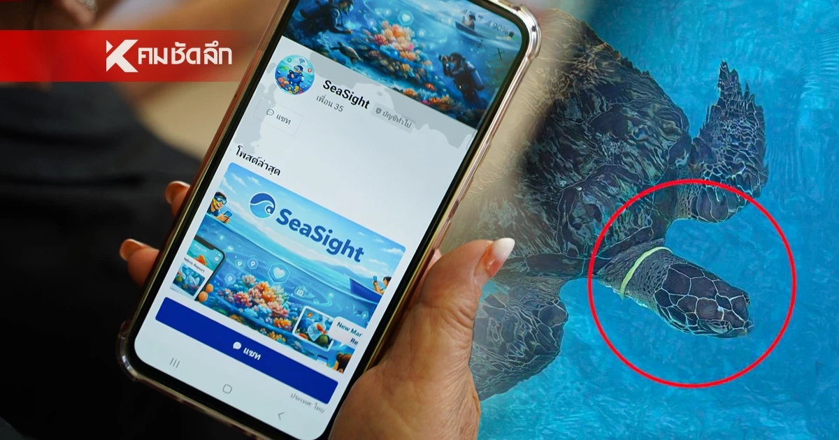 ทช. ดึงเทคโนโลยี LineOA “SeaSight” หนุนพลังพลเมืองมีส่วนร่วมแก้ปัญหาขยะทะเล ทช. ดึงเทคโนโลยี LineOA “SeaSight” หนุนพลังพลเมืองมีส่วนร่วมแก้ปัญหาขยะทะเล
