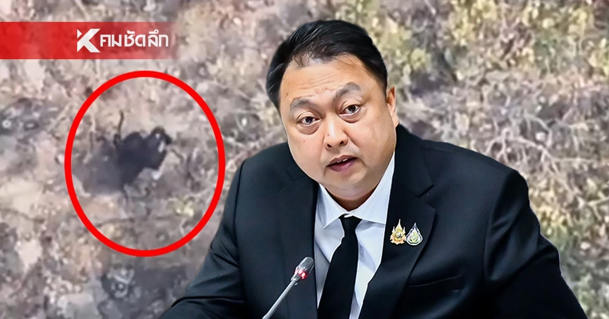 "สุชาติ" สั่งระดมกำลังไล่ล่ามือเผาป่าดอยสะเก็ด หลังโดรนจับภาพชายชุดดำ