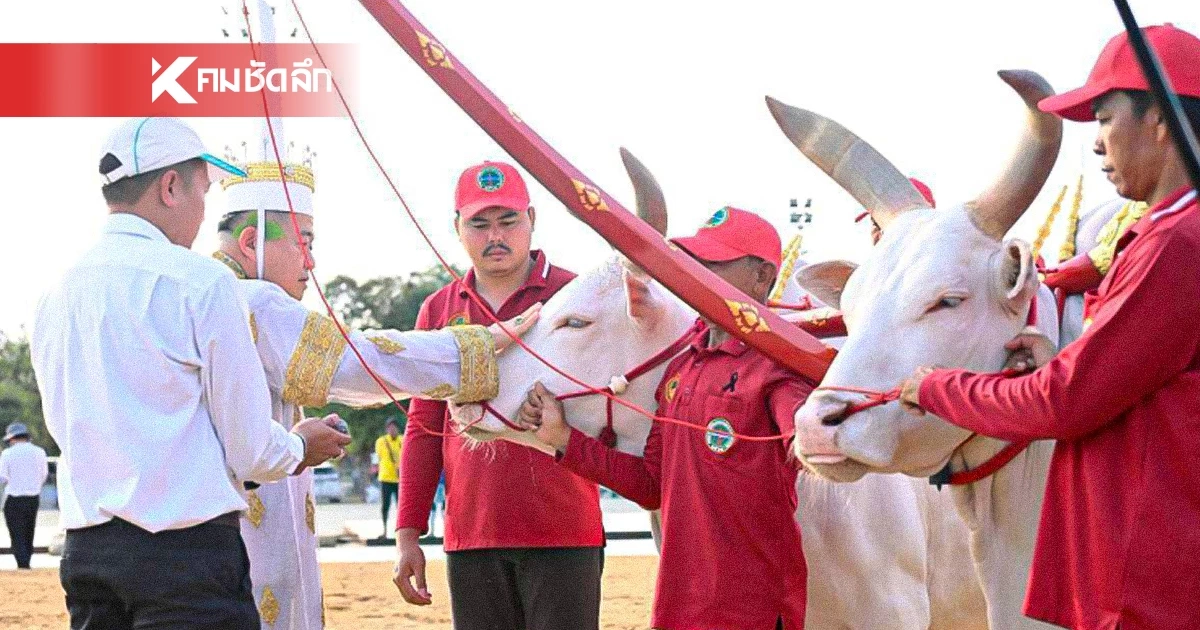 ปลัดเกษตรฯ ซ้อมย่อยเพื่อเตรียมความพร้อมพระราชพิธีพืชมงคลจรดพระนังคัลแรกนาขวัญ ประจำปี 2569 ณ มณฑลพิธีท้องสนามหลวง