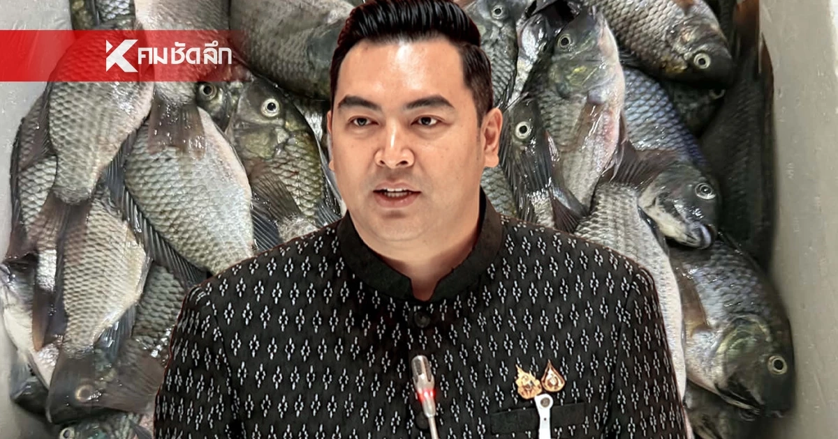 รมช.เกษตรฯ ยันเรื่องจริง! ชาวบ้านเจอ “ปลาหมอคางดำ” ริมหาดพัทยา