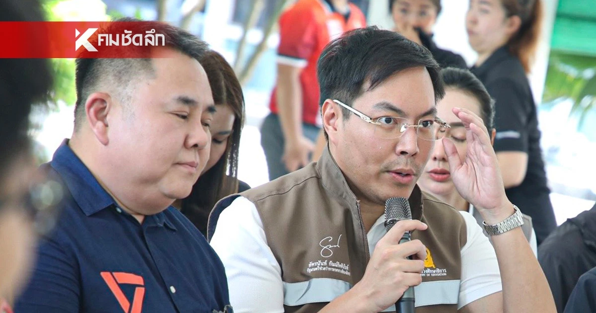 "สส.ฉัตร" พรรคส้มตบมือรัวๆ "รมช.อัครนันท์" สปิริตแรงลงโคราชแก้ตึกเรียนทรุด