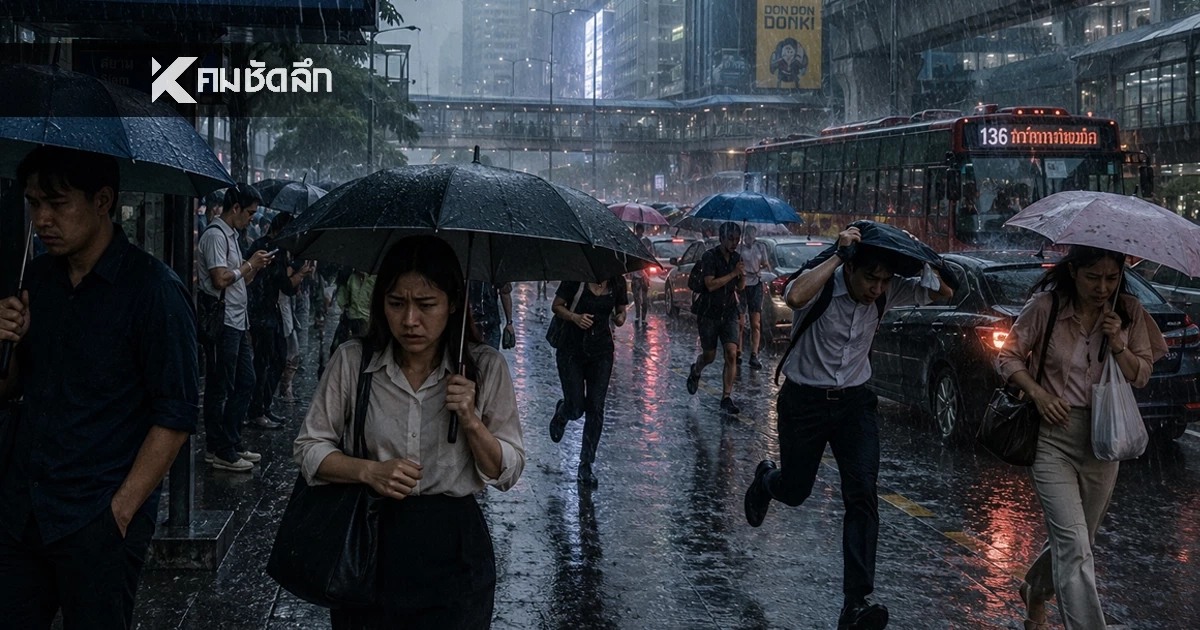 'พยากรณ์อากาศ วันนี้' 21 มิ.ย. 69 เตือน 24 จังหวัด รับมือฝนหนักเช็กด่วน