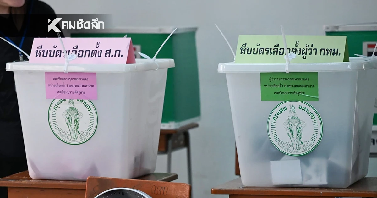 เช็กผลเลือกตั้ง ส.ก. - ผู้ว่า กทม. 2569 รายงานสดคะแนน แบบเรียลไทม์