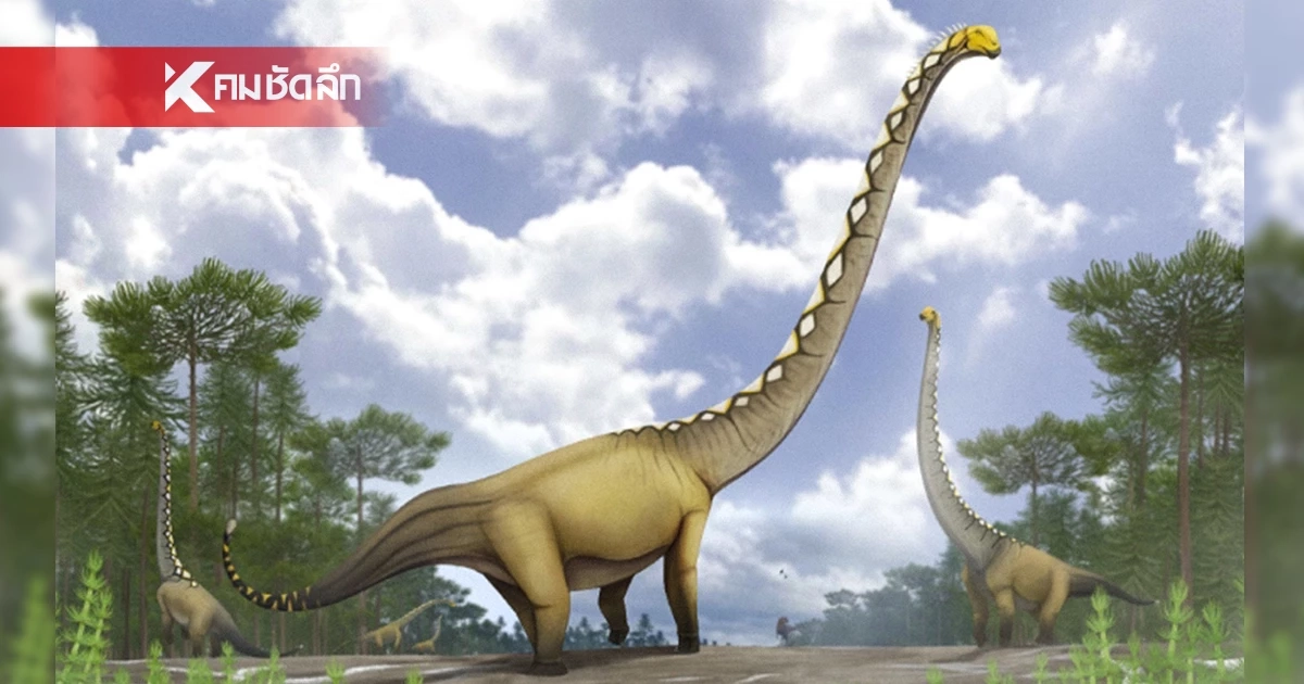 ค้นพบอีกแล้ว! 'อุรคาซอรัส' ไดโนเสาร์สกุลใหม่ของโลก ชนิดที่ 15 ของไทย