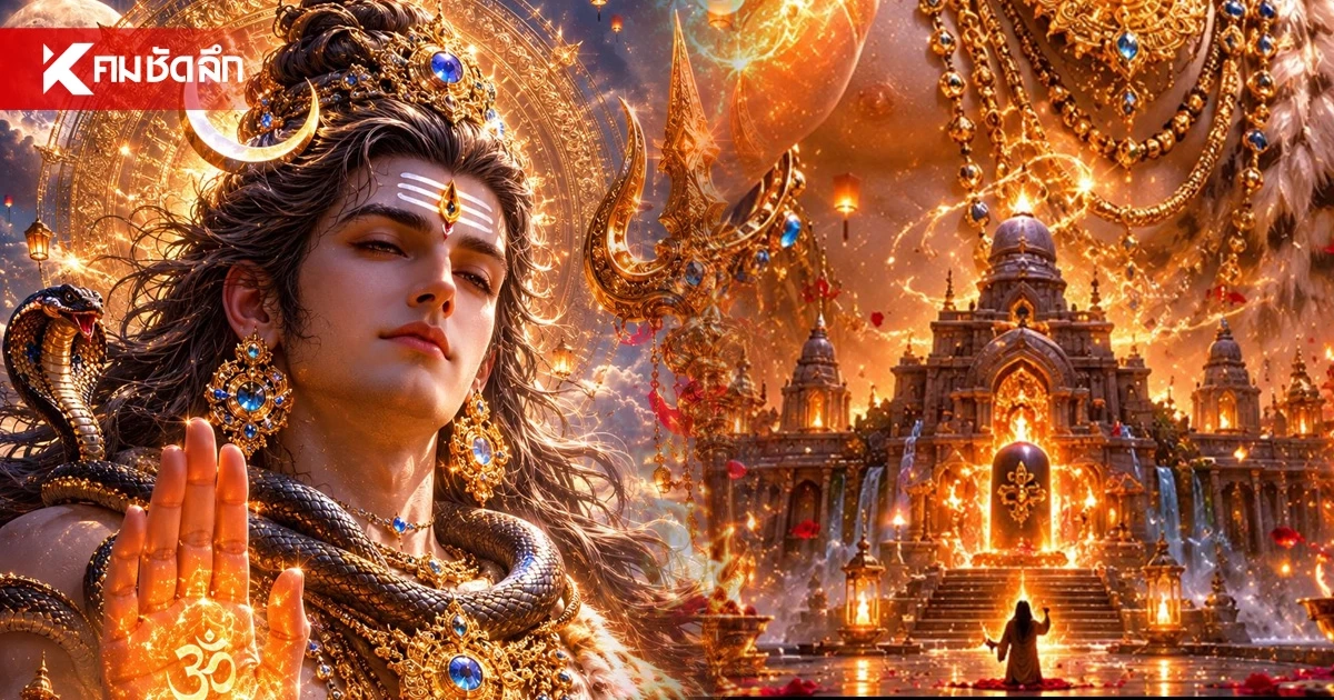 ราศีลูกรัก "องค์พ่อพระศิวะ" โชค วาสนา และโอกาสหลั่งไหล  รับพรสายเปย์