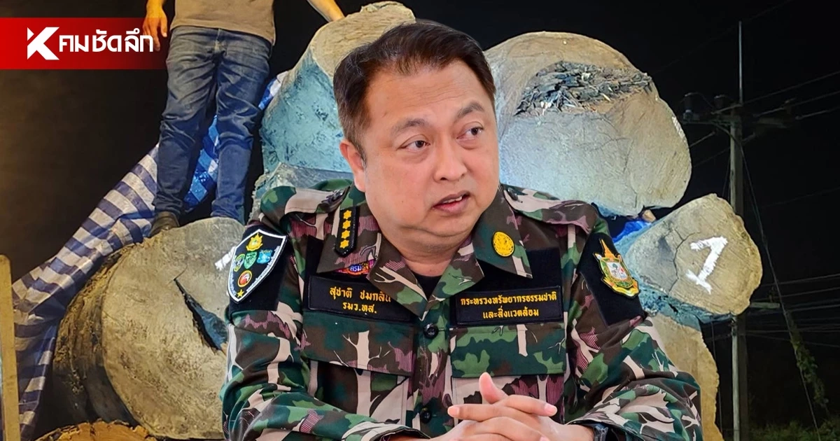 "สุชาติ" สั่งทลายรังไม้เถื่อนเชียงราย สกัดเทรลเลอร์ซุกประดู่ยักษ์ 109 ท่อน "สุชาติ" สั่งทลายรังไม้เถื่อนเชียงราย สกัดเทรลเลอร์ซุกประดู่ยักษ์ 109 ท่อน