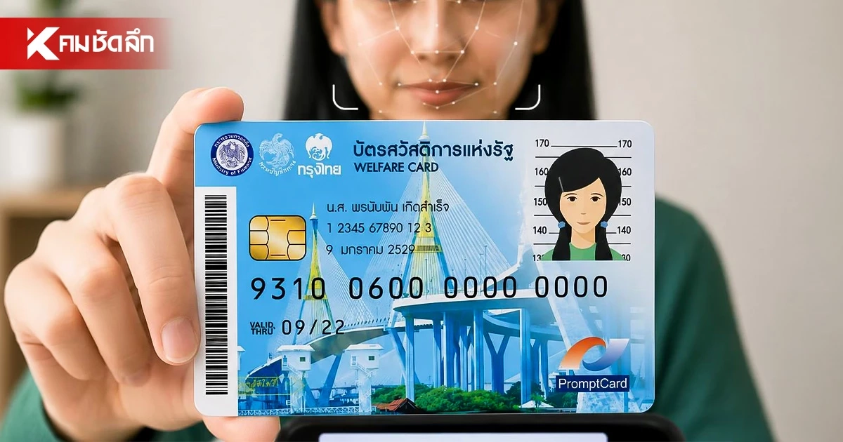 สรุปวิธียืนยันตัวตน (e-KYC) "บัตรสวัสดิการแห่งรัฐ 2569" รอบทบทวนสิทธิ