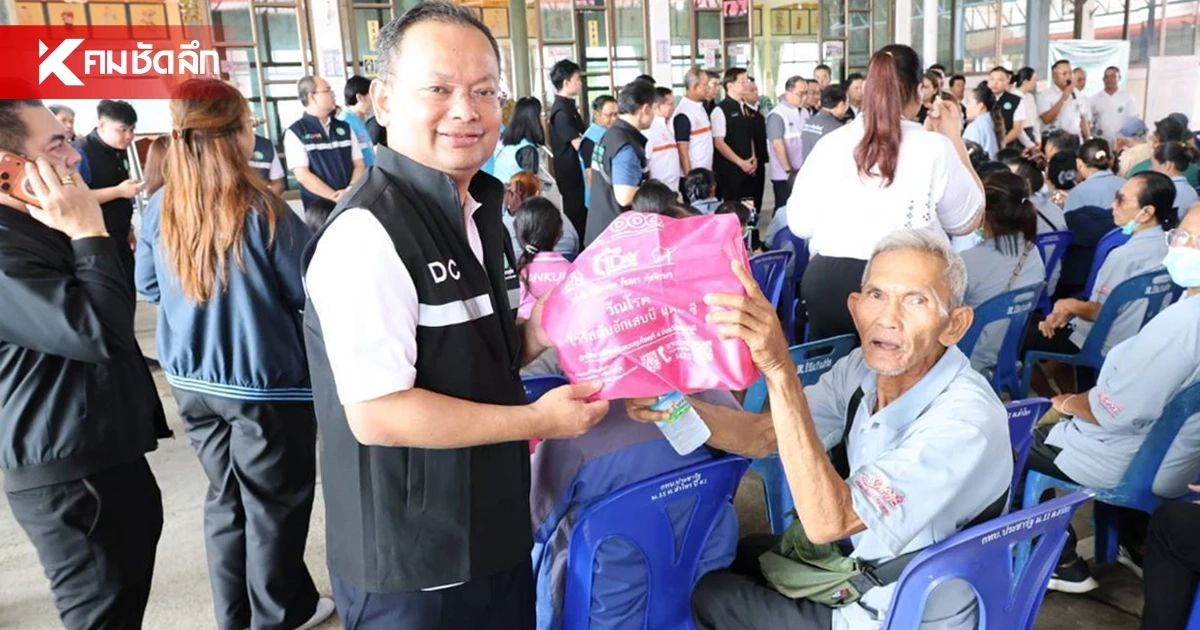 “รมว.สธ” ลุยปทุมธานี ห่วงสุขภาพผู้ประสบภัย เร่งเฝ้าระวังโรคหลังน้ำท่วม