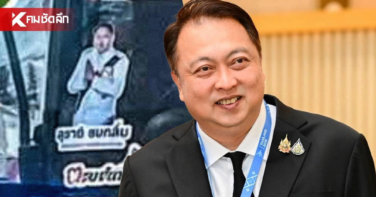 "สุชาติ" เดือด สติกเกอร์โผล่แปะหน้ารถบรรทุก ลั่นยันต์ปราบด่านไม่มีจริง สั่งดำเนินคดี