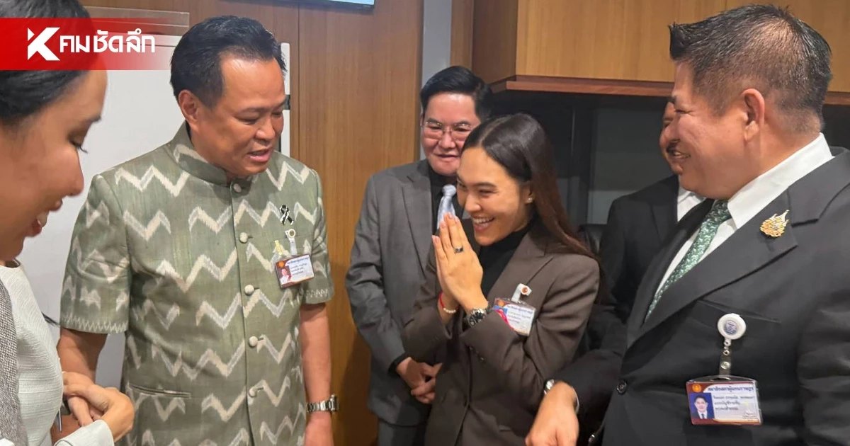 "อนุทิน" ควง "ธรรมนัส" หวานเจี๊ยบงานวันเกิด สส. ภาพช็อตที่ 2 รหัสลับส่งตรง ครม.หนู 2?